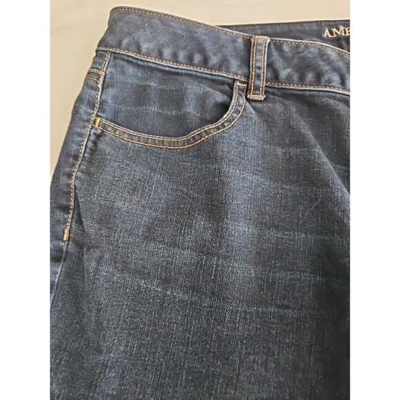 Amercan Eagle Outfitters Womens Jegging Blue Size 14 Short Cotton Blend Stretch - Picture 9 of 12